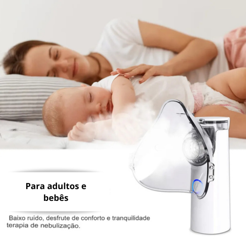 Inalador e Nebulizador Portátil Kids